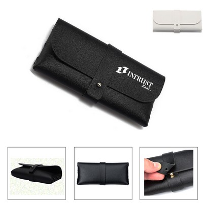 PU Eyeglasses Case With Buckle