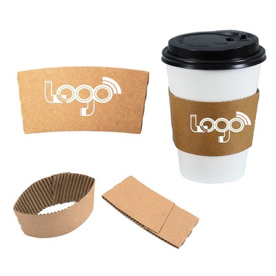 Kraft Coffee Cup Sleeves