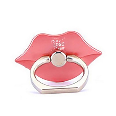 Lip Phone Ring Holder