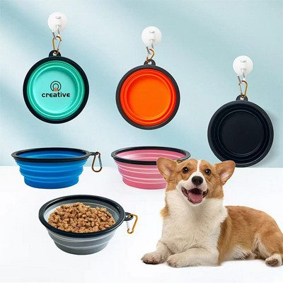 Large Folding Portable Dog Bowl