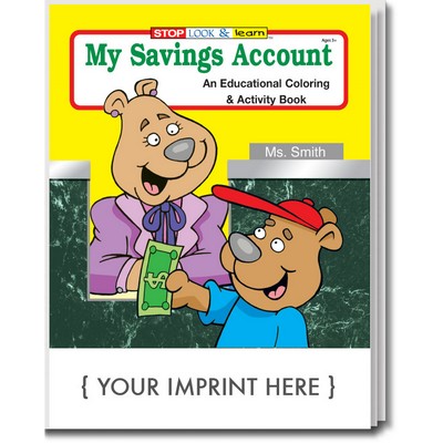 My Savings Account Coloring Book Fun Pack