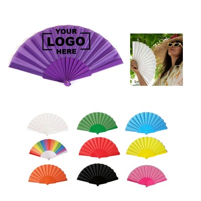 Plastic Folding Hand Fan