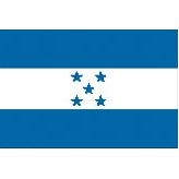 2'x3' Honduras U.N. Nylon Outdoor Flag - Style B