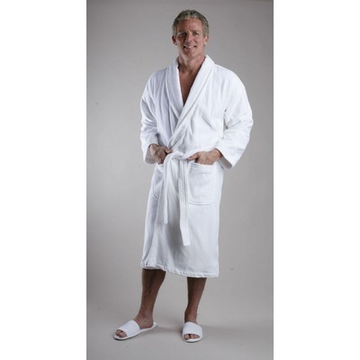 The 52" Luxe Luxury Pleat Back Shawl Collar Robe