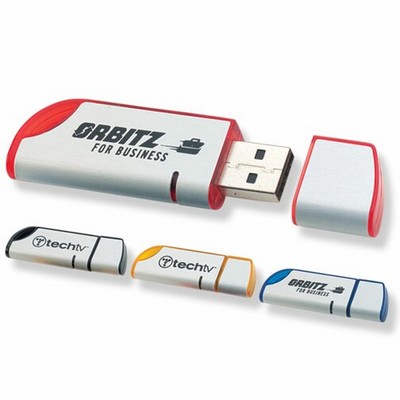 8 GB Jazzy Flash Drive w/Key Chain