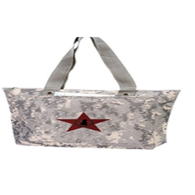 Digital Camo Tote Bag w/ Zipper (16 1/2"x13 1/2")