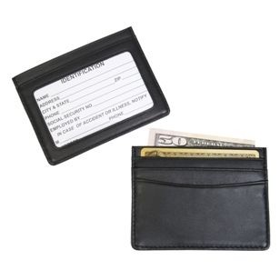 Leather Mini ID & Credit Card Holder