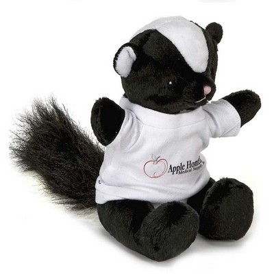 7" Extra Soft Skunk Stuffed Animal