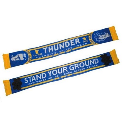 Knitted Stadium Scarf (Priority - 62"x7")