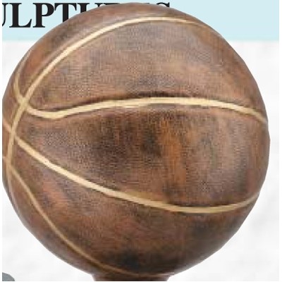 Resin Sculpture Award w/ Base (Basketball/ Large)