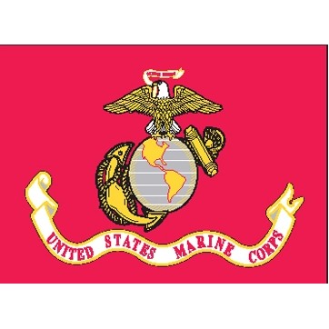 United States Marine Corp Nylon Flag (4'x6')