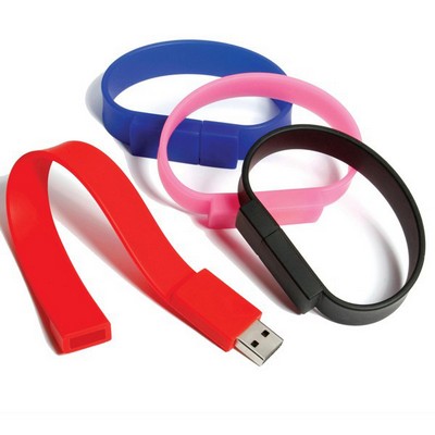 High Speed USB 2.0 Wristband Flash Drive (8GB)