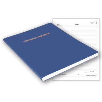 Large Economy Scientific Ruled / 96 Page Notebook