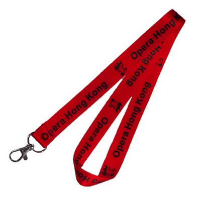 Eco PET Lanyard with silkscreen print - 5/8 inch