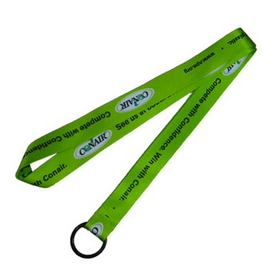 Eco PET Lanyard with dye sublimation imprint - 1/2 inch