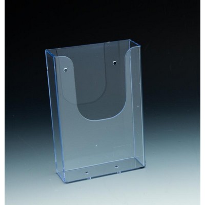 Wall Mount Brochure Holder for Trifold Literature (Up to 4" W)