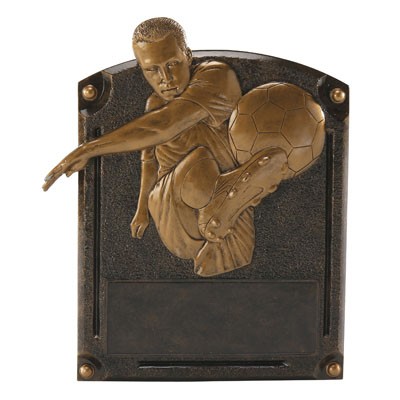 Soccer Legend Fame, Male, 8"X6", Resin