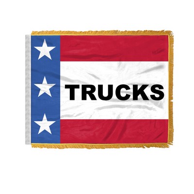 Patriotic Trucks Antenna Flags 12x18 inch