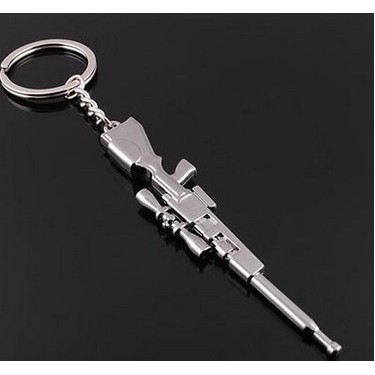 Gun Shaped Key Chain