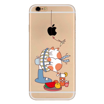 Cat Transparent Phone Case For Smart Phone