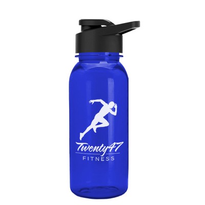 18 Oz. The Cadet Sports Bottle w/Drink Through Lid