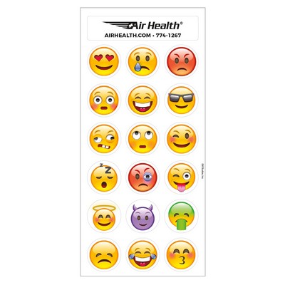 Children's Emoji Sticker | 3 1/4" x 7" Sheet |