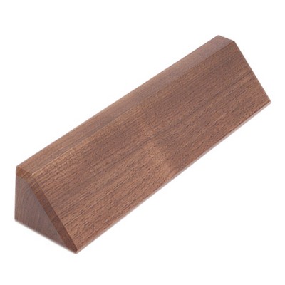 Genuine Walnut Desk Wedge, 10-1/2"L