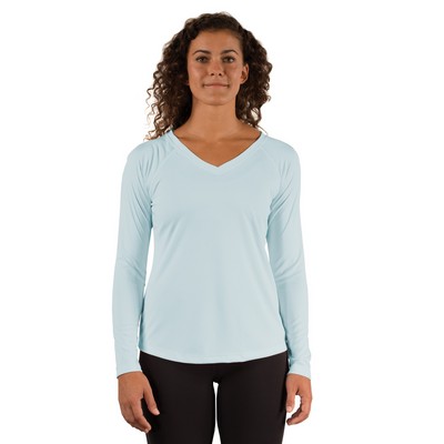 Women's Solar Long Sleeve V-Neck T-Shirt