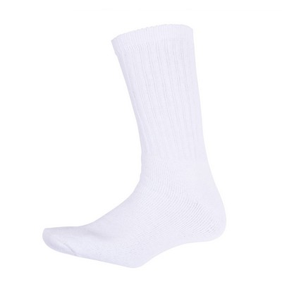 White Athletic Crew Socks (Medium)