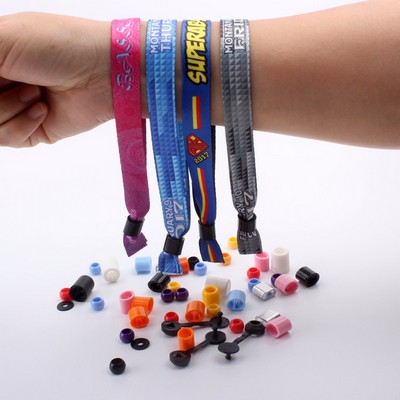 5/8" Polyester Dye Sublimation Wristband w/ Closure