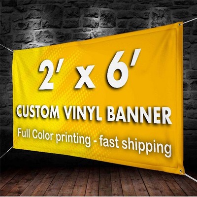 2'x6' Dye-sublimated Printed Polyester Banner Fabric