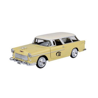 7"x2-1/2"x3" 1955 Chevy® Bel Air Nomad Wagon with Full Color Graphics (u)