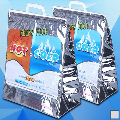 Vertical Portable PET With Foil Thermal Hot/Cold Bags