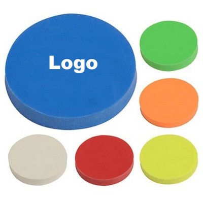 Round Eraser 1/8" Thickness