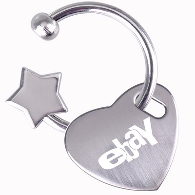 Heart Metal Key Chain