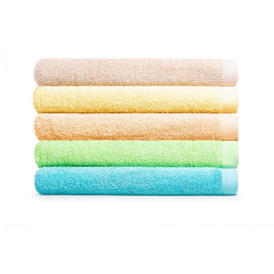 Oxford Sunrise Yellow Premium Cotton Towel w/Dobby Edge (35"x68")