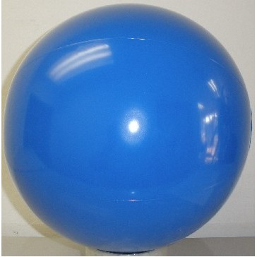 24" Inflatable Solid Blue Beach Ball