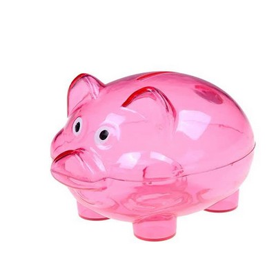 Plastic Piggy Bank