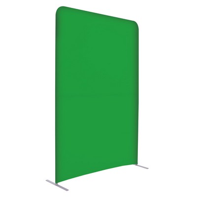 5'W x 90"H EuroFit Straight Wall Green Screen Kit