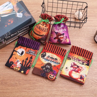 Non-woven Halloween Pumpkin Bag