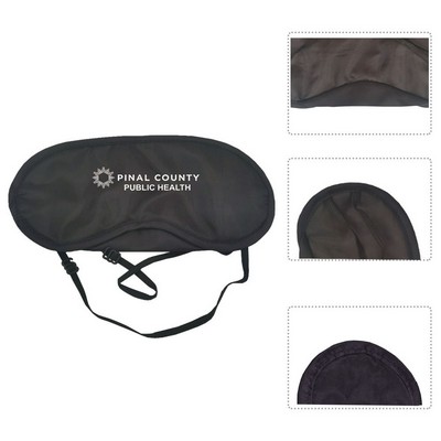 Custom Polyester Rest Sleep Eye Mask