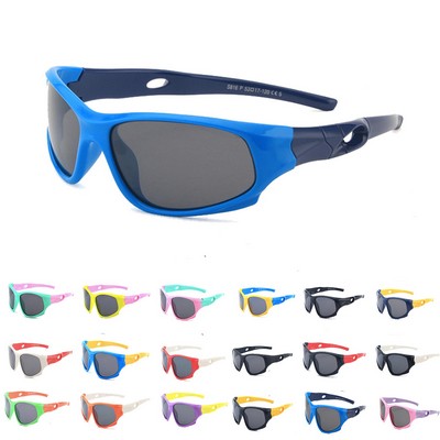 Silicone Kids Polarized Sunglasses