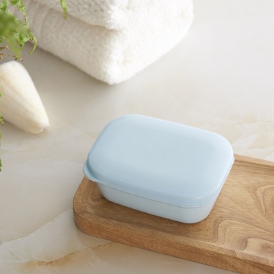 Portable Travel Seal Soap Dish w/Logo