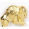 Gold Buffalo Stock Cast Pin