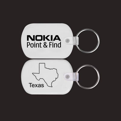 Texas Map PVC Key Holder