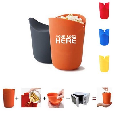 Microwave Silicone Popcorn Maker/bucket