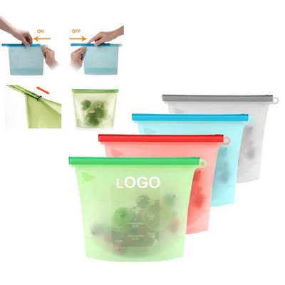 Food Silicone Refrigerator Sealing Bag