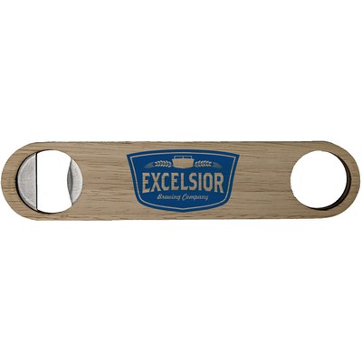 Bamboo Bottle Opener