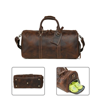 Leather Duffel Bag