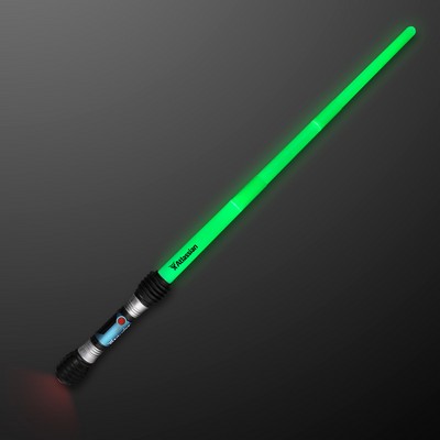 Expandable Green Saber Light Up Swords - Domestic Print